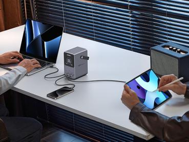 UGREEN Nexode Power Bank 48000 mAh Lithium Grau – Powerbank für Laptop, Smartphone & Tablet