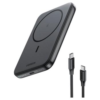 Ugreen 25207 Powerbank 5000 mAh 15W mit MagSafe schwarz