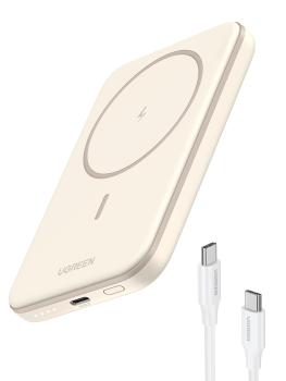 Ugreen 25207 Powerbank 5000 mAh 15W mit MagSafe schwarz