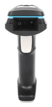 Preview: MANHATTAN Kabelloser 2D Long Range LED-Barcodescanner Wireless 4.2 und 2,4 GHz USB-A-Nanoempfänger