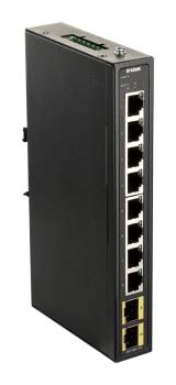 D-Link DIS-100G-10S 8-Port Gigabit Industrie Switch
