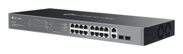 Preview: TP-Link Omada ES220GMP 20-Port Gigabit Easy mgd. Switch 16-Port PoE+