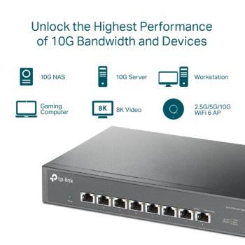 TP-Link Switch 8x 10G Multi-Gigabit TL-SX1008