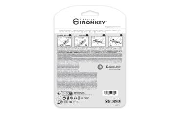 Preview: STICK 64GB Kingston IronKey Keypad 200C AES-256 USB-C retail