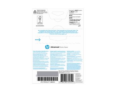 HP Advanced Fotopapier 10x15cm 250 g/m2 glänzend Q8691A