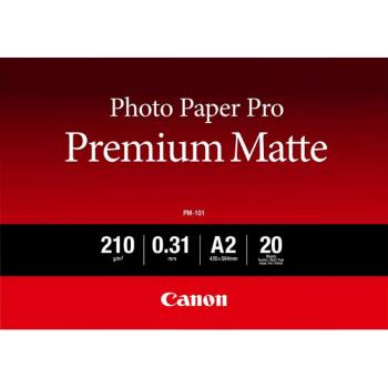 Canon PM-101 Pro Premium Fotopapier A 2, 20 Blatt, 210 g