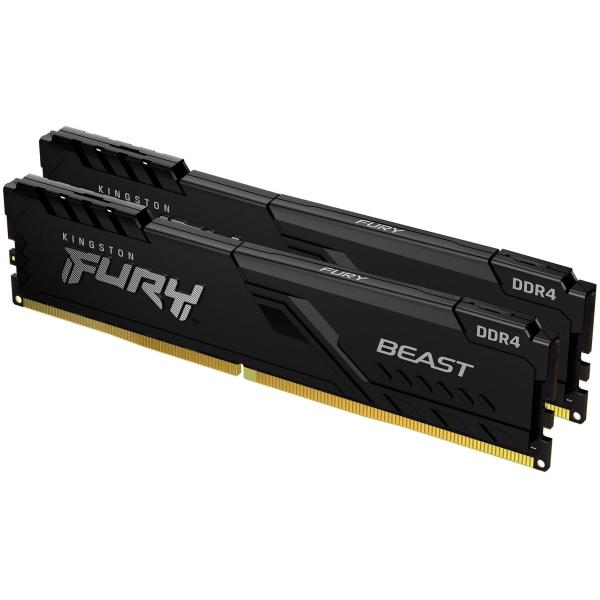 3200 32GB Kingston FURY Beast KIT (2x 16GB)  3200MT/s CL16 DIMM Black