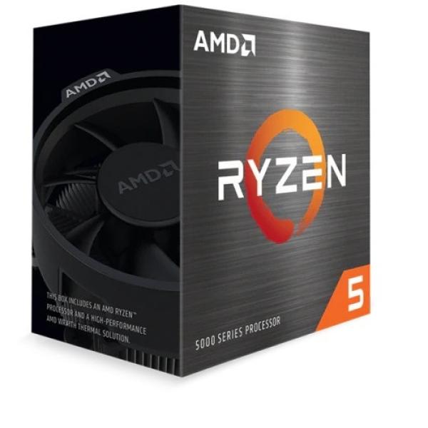 AMD Ryzen 5 5600G Box 3,9 GHz up to 4,4GHz AM4 6xCore 16MB 65W with Radeon Graphics with Wraith Stealth Cooler Zen 3