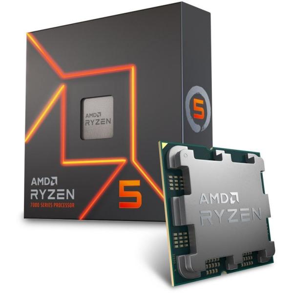 AM5 AMD Ryzen 5 7600X tray 4,7GHz CPU 6xCore 38MB 105W Radeon Graphics