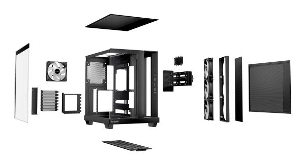 be quiet! Light Base 500 LX Black Midi Tower