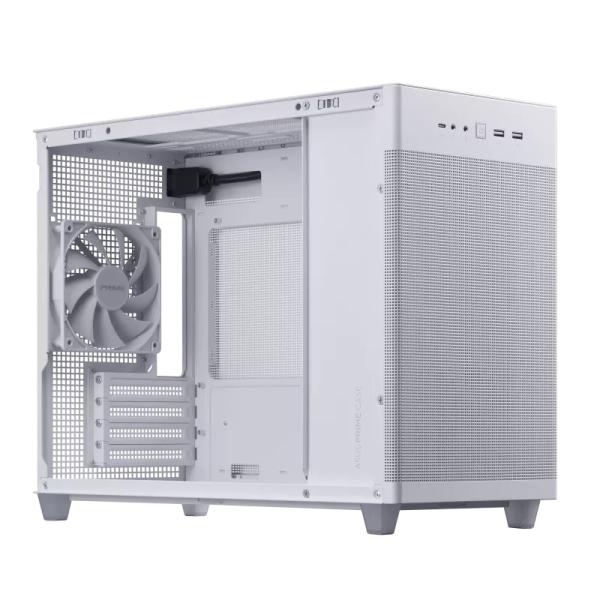 Mini Tower Asus Geh AP201 PrimeCase TG white Edition