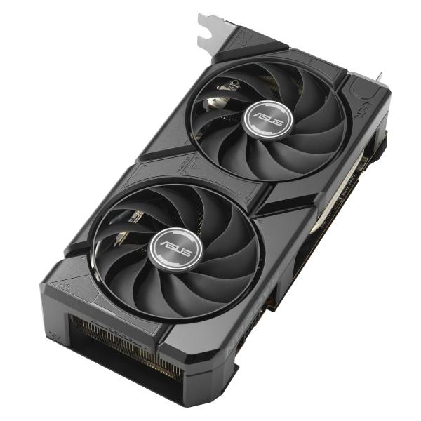 ASUS DUAL RX7600 O8G EVO 8GB GDDR6 HDMI DP Grafikkarte PCIe 4.0