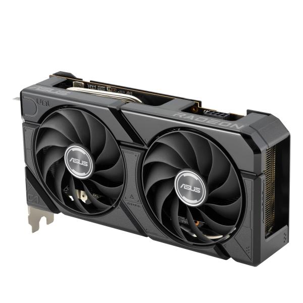ASUS DUAL RX7600 O8G EVO 8GB GDDR6 HDMI DP Grafikkarte PCIe 4.0