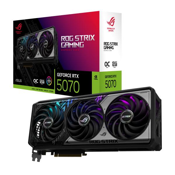 RTX 5070 12GB ASUS ROG STRIX Gaming OC 3 Fan