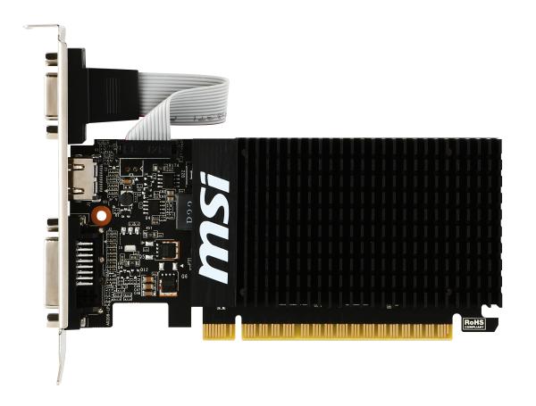 MSI GT 710 2GD3H LP Grafikkarte 2GB GDDR3 HDMI DVI VGA Low-Profile