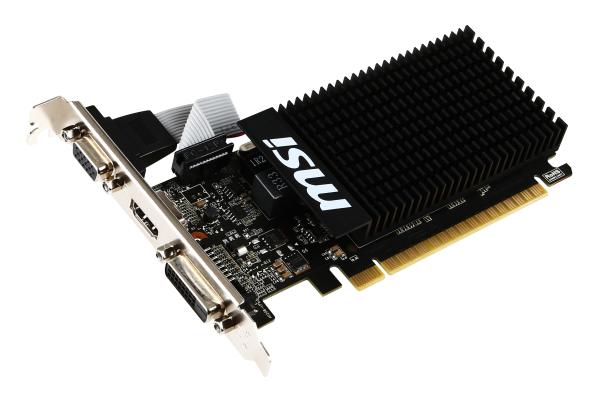 MSI GT 710 2GD3H LP Grafikkarte 2GB GDDR3 HDMI DVI VGA Low-Profile
