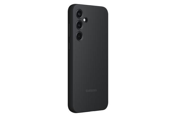 Samsung Silikon Case EF-PA556 für Galaxy A55 5G – Schwarz, stoßfeste Schutzhülle