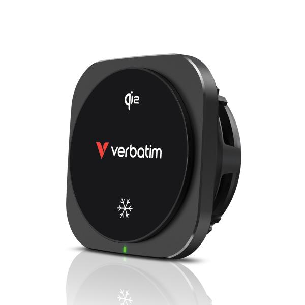 VERBATIM Charge ´n´ Drive Qi2 - magnetisches kabelloses Autoladegerät