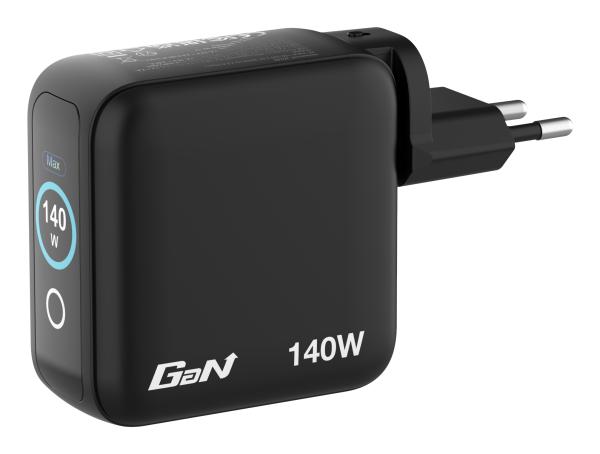Verbatim Mini GaN Charger 140W with Display