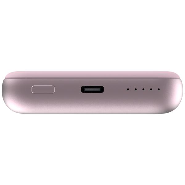 Verbatim Wireless Powerbank Charge 'n' Go 10.000mAh (rosa, Qi, PD 3.0, Quick Charge 3.0)