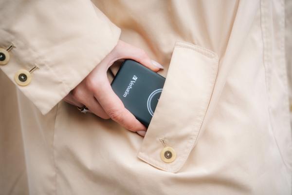 Verbatim Wireless Powerbank Charge 'n' Go 10.000mAh (schwarz, Qi, PD 3.0, Quick Charge 3.0)