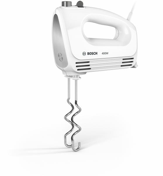 Bosch CleverMixx Handmixer – 400 W Handrührgerät in Weiß