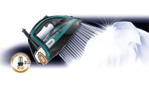 Tefal Ultimate Pure FV9844 Dampfbügeleisen – 3200 W, Anti-Kalk & Microsteam® Bügelsohle