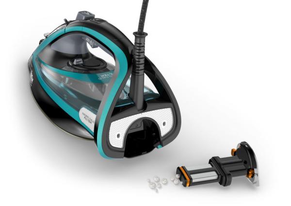 Tefal Ultimate Pure FV9844 Dampfbügeleisen – 3200 W, Anti-Kalk & Microsteam® Bügelsohle