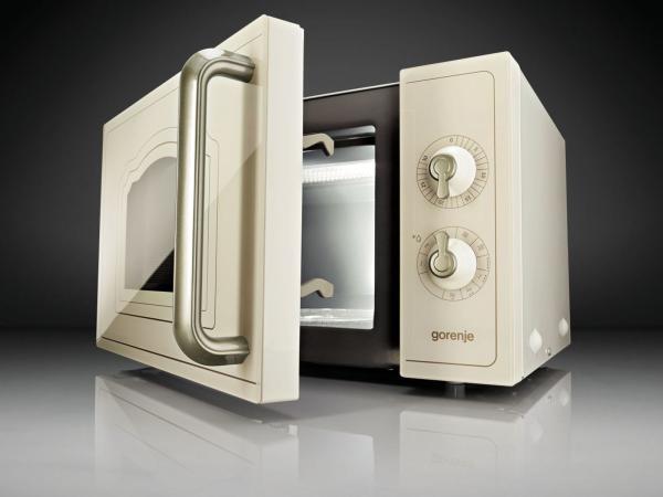 Gorenje MO4250CLI (creme/gold) Mikrowelle mit Grill