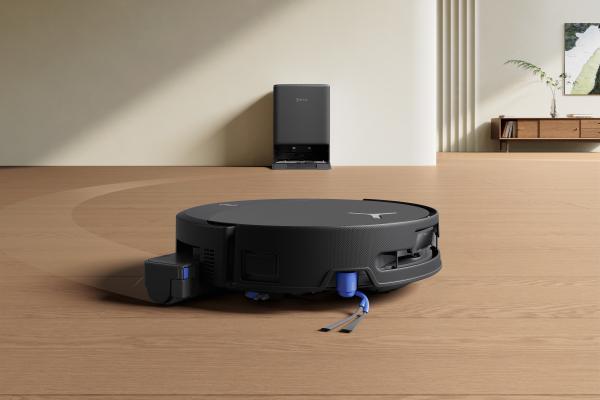 Ecovacs DEEBOT T90 PRO OMNI EU 0,25 l Schwarz Saug-Wischroboter