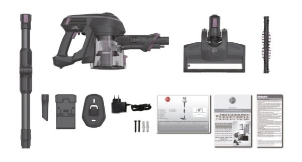Hoover HF1 HF103X 011 Akku Stabstaubsauger beutellos