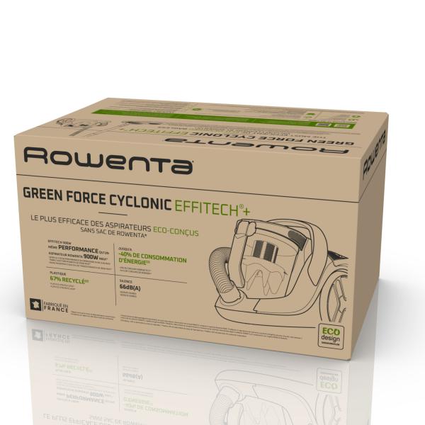 Rowenta Green Force Cyclonic Effitech RO7C36 (schwarz/grau)