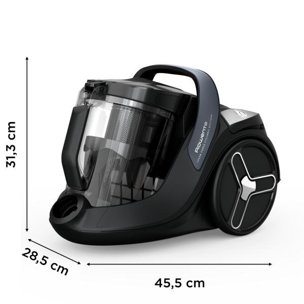 Rowenta Green Force Cyclonic Effitech RO7C36 (schwarz/grau)