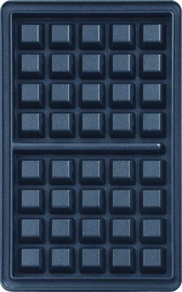 Tefal Snack Collection SW852D – Sandwichmaker & Waffeleisen mit Wechselplatten | 700 W | Edelstahl/Schwarz