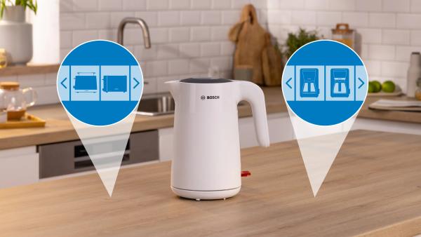 Bosch Wasserkocher MyMoment 1,7 l Weiß