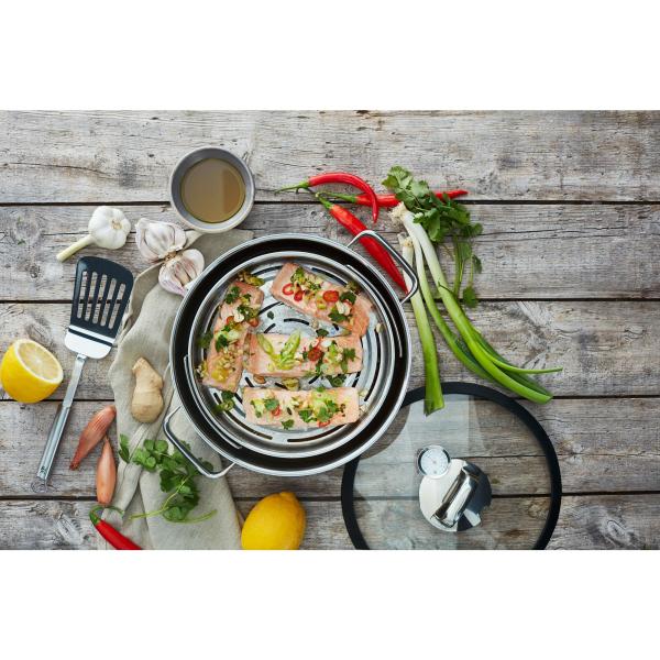 WMF Vitalis Dampfgarer mit Glasdeckel 28cm