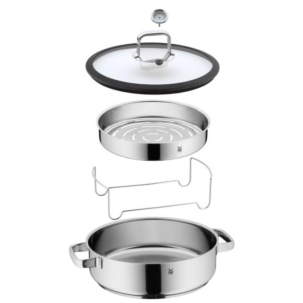 WMF Vitalis Dampfgarer mit Glasdeckel 28cm