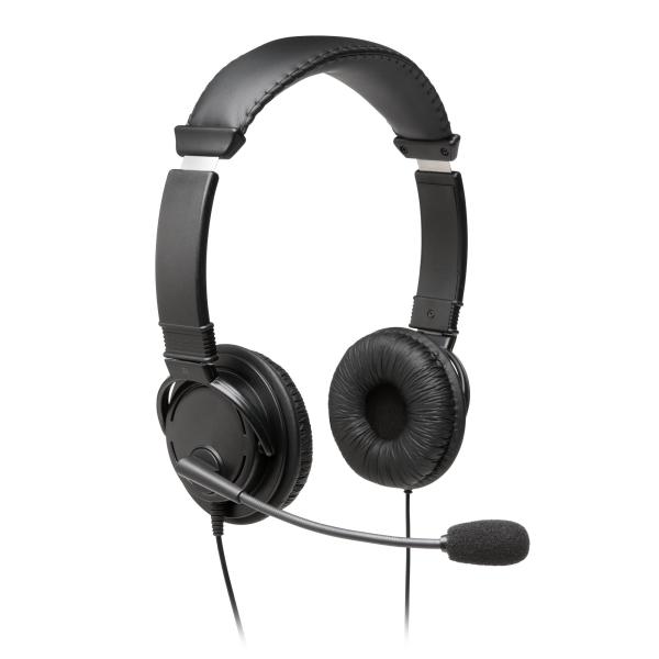 Kensington Headset Hi-Fi mit Mikrofon USB-A 1.80m Kabel schwarz