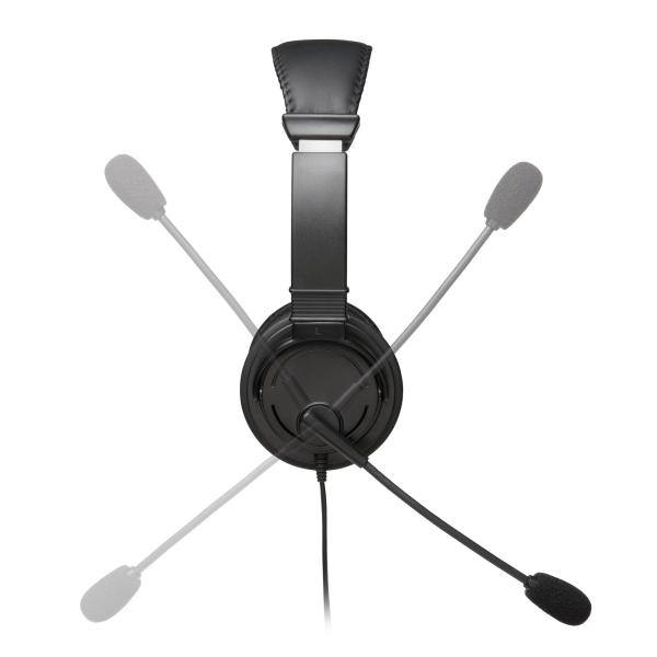 Kensington Headset Hi-Fi mit Mikrofon USB-A 1.80m Kabel schwarz