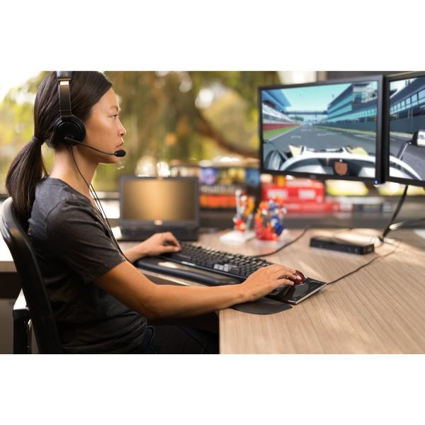 Kensington Headset Hi-Fi mit Mikrofon USB-A 1.80m Kabel schwarz