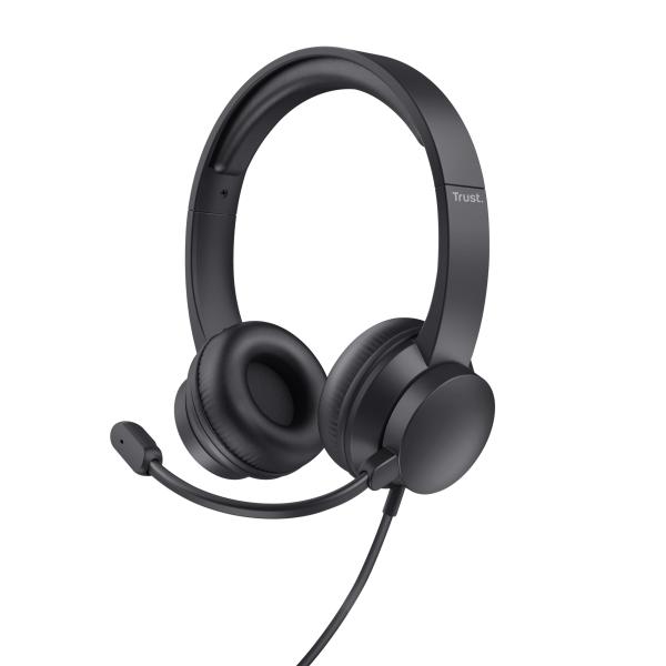 Trust Ayda PC Headset USB schwarz