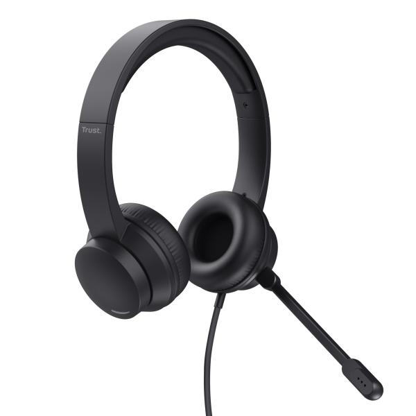 Trust Ayda PC Headset USB schwarz