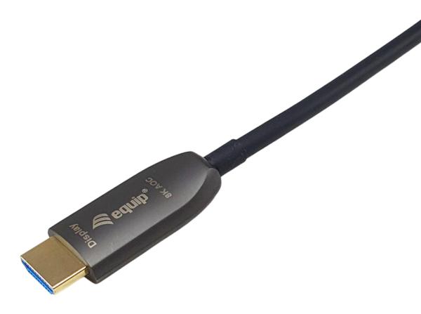 Equip HDMI PHS Ethernet 2.1 A-A St/St 150.0m 8K60Hz HDRopt. schwarz