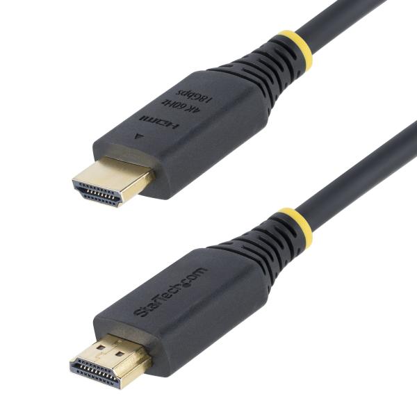 StarTech HDMI 2.0 Kabel 0,5m Premium 4K 60Hz HDR10 ARC HDCP 2.2 18Gbps UHD TV Monitor
