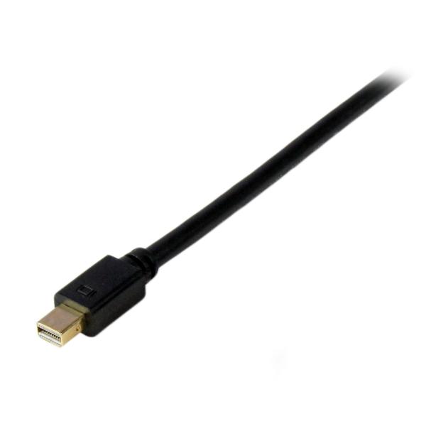 StarTech Mini DisplayPort auf VGA Kabel 1,8m | mDP auf VGA Adapter schwarz