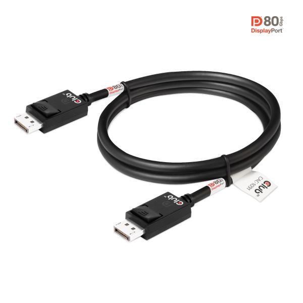 Club3D DP-Kabel 2.1 DP80 zertifiziert 1.2m 10K/8K/4K St/St retail