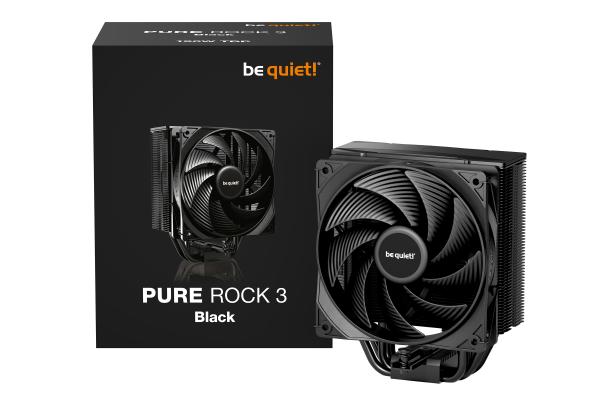 be quiet! PURE ROCK 3 Black CPU Kühler