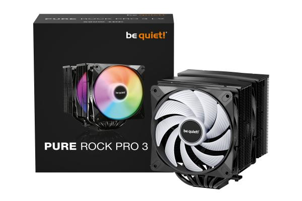 be quiet! PURE ROCK PRO 3 LX Black CPU Kühler