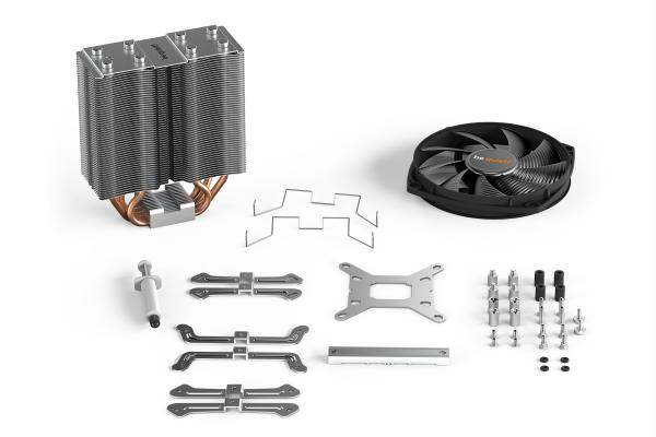 be quiet! Shadow Rock Slim 2 |1700/115X/1200/1366/2011/AM3/4/5 TDP 160W Multi CPU Kühler