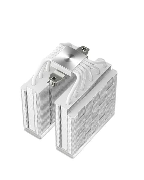 DeepCool AG620 WH ARGB V2 – Leistungsstarker CPU-Tower-Kühler mit Dual-Lüfter & RGB-Beleuchtung